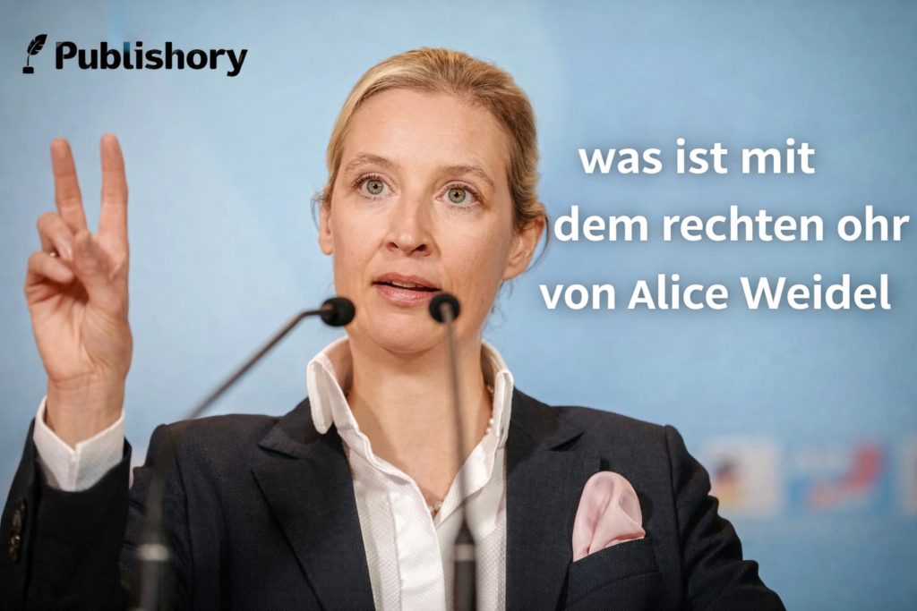 was ist mit dem rechten ohr von alice weidel